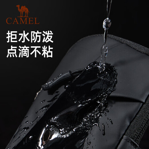 Camel (CAMEL) running mobile phone arm bag men and women mobile phone bag arm storage bag wrist bag arm bag sports outdoor mobile phone bag sea salt gray