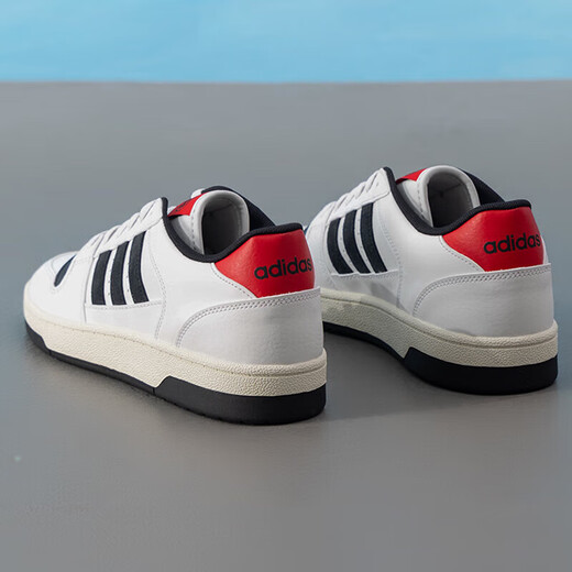 阿迪达斯 （adidas）男鞋板鞋 2025夏季新款运动鞋舒适透气耐磨低帮皮面小白鞋休闲鞋 KK1283 41