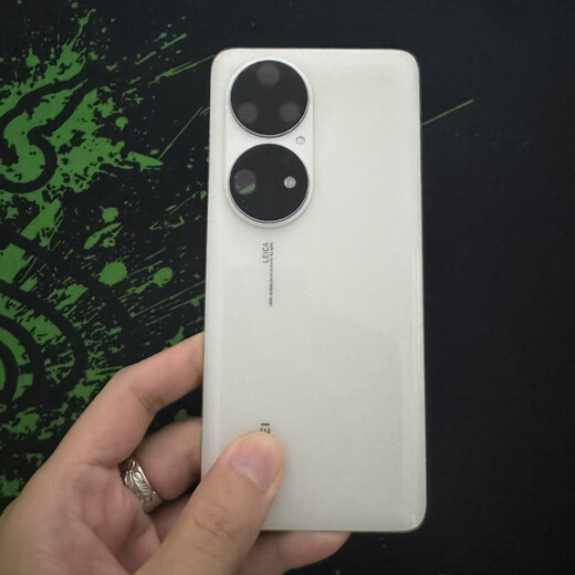 Huawei (HUAWEI) is suitable for Huawei original mobile phone glass back cover P50Pro disassembly seamless battery cover rear screen P50 (black) glass back cover shell x with frame lens