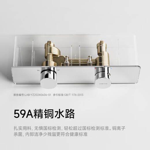 Water Max (Watermax) 3d Massage hydraulique Douche de maison de salle de bain blanc électroplaste