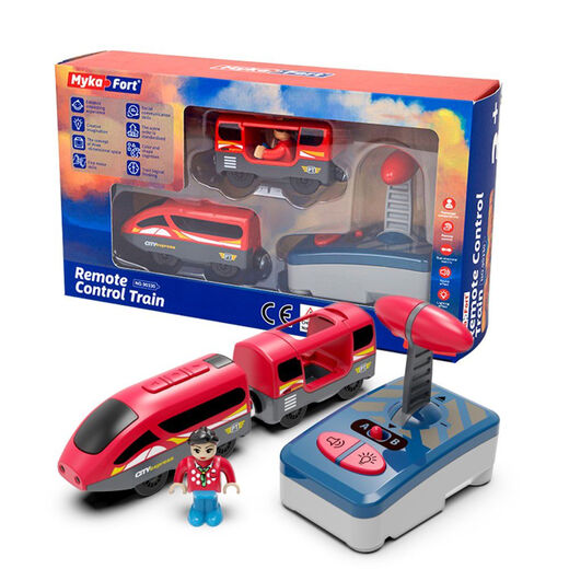 McAver G.32 Fernbedienungssteuerung Elektrischer Zug Kinderspielzeug kompatibel mit Hapebrio Holzspuren Color Box 90995 Fernbedienung Dampfzug ohne Spuren offizieller Standard