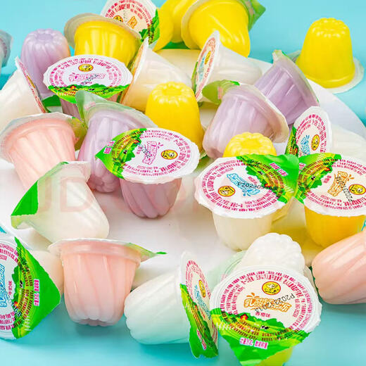 乳酸果冻乳酸菌果冻多种口味混合口味儿童零食混合味解馋果冻 42颗（1050g）