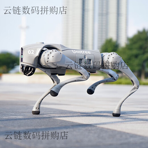 Yushu Voice Ai Modèle robot chien électronique chien incarné d'intelligence accompagnement bionic compagne robot quatre go2-pro + télécommande