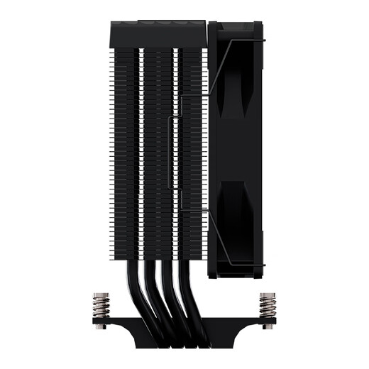 VALKYRIE AQ125 BLACK VK CPU radiateur refroidi par air, anti-gravité quatre caloducs contact direct, ventilateur 12CM, prend en charge LGA1700 AM5