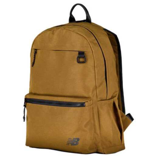 NEUES BALALY18.6L Mode vielseitig vielseitig Reißverschluss Stoff Rucksack reguläre Männer und Frauen gleiche Paare Braun Brown Brown