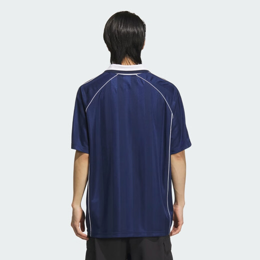 Серия Adidas Clover Men Jersey SS с коротким рукавом KC0127 Deep Indigo l