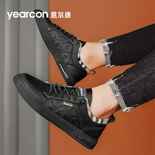 Yierkan Shoes Men's 2025 Summer Casual Shoes Men's British Business Leather Shoes Fashion Soft Sole Slip-on Shoes