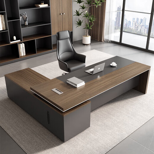Semphia boss desk leader executive desk manager supervisor desk and chair office single large table 1.8 meters boss table