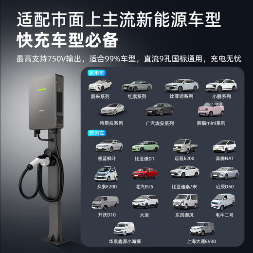 Enzao DC Charging Pile 7KW Home Car Nine-hole 9-hole Fast Charging Pile Suitable for Weilai Hongqi EQM5 Extremely Ideal Tesla Xiaomi Extreme Krypton Audi Huawei Inquiry