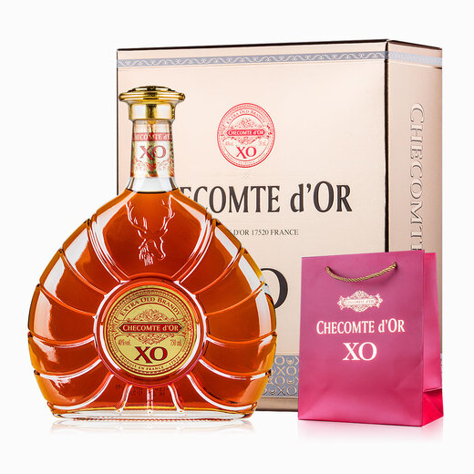 Jinjue Shi French Winery XO Brandy 750ml 40-degree French original bottle imported foreign wine Gift box Gift box Golden Jue Shi Brandy XO 750mL 1 box
