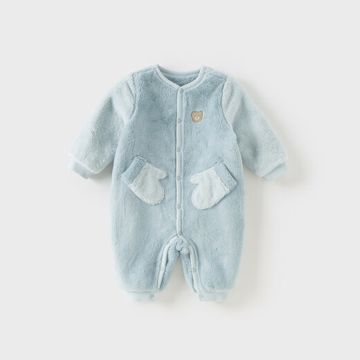 David Bella newborn baby clothes jumpsuit warm autumn and winter clothing baby boy bag fart clothing baby girl suit