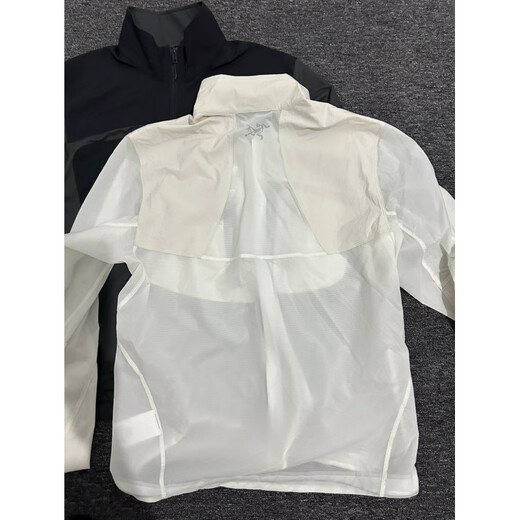 Archaeopteryxsystem_a Serie Bloqueo de la chaqueta de la piel de la piel del viento Men y mujeres fuera de blanco M