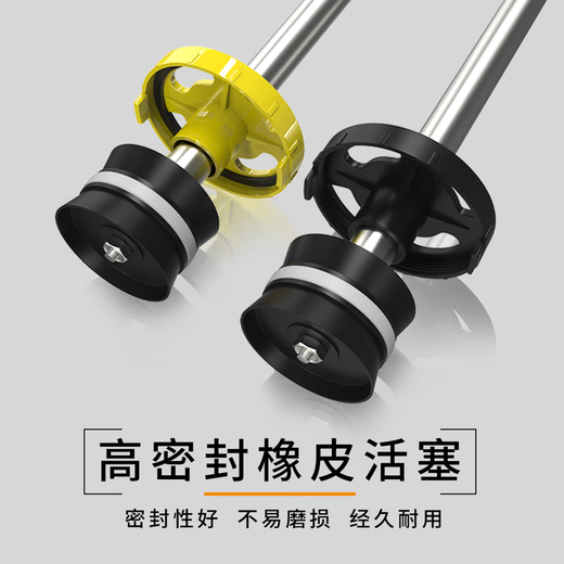 卡夫威尔 半筒式堵缝枪 铝合金门窗手动玻璃胶枪省力硅胶枪 打胶神器 水泥填缝枪(圆口)695mm GU5560