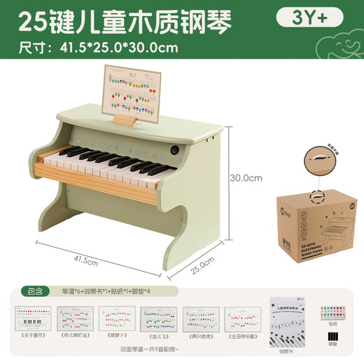 菲加尼儿童电子钢琴玩具小女孩子婴儿宝宝乐器男生周岁生日实用高端礼物