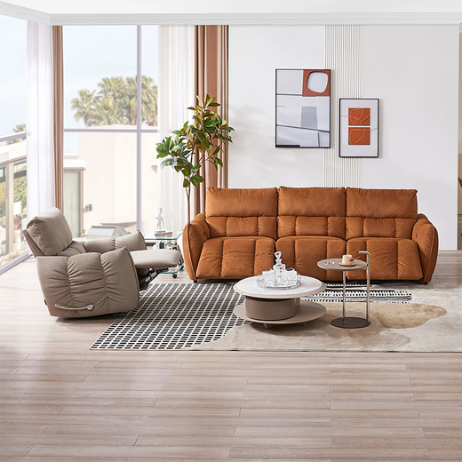 CHEERS offline store style first class modern fabric electric sofa 12001 sunset comic