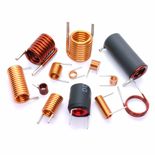 Hanshi Hengye oxygen-free copper inductor for power amplifier air core coil 1.0 10 15T horizontal/brown (40 pieces)