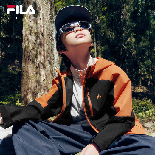 FILA [FIHU Technology] Veste de charge pour enfants Fila 2025 Automne Boys and Girls Outdoor Triple Defense Veste