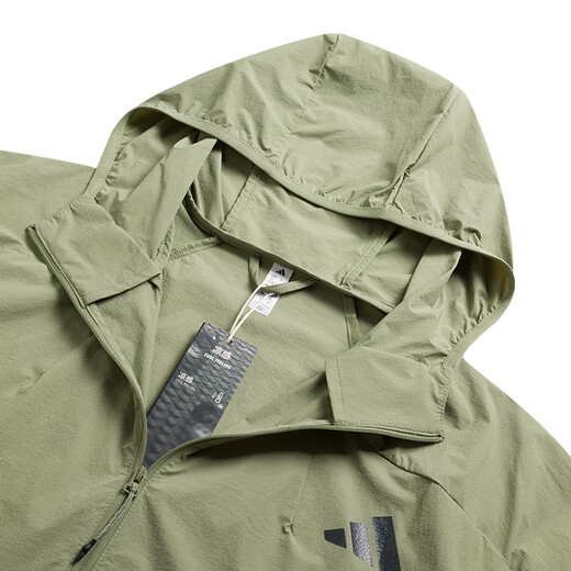 Adidas Men's Clothing 2025 NUEVA Autumn Sportswear Chaqueta con capucha con capucha al aire libre cómodo de moda