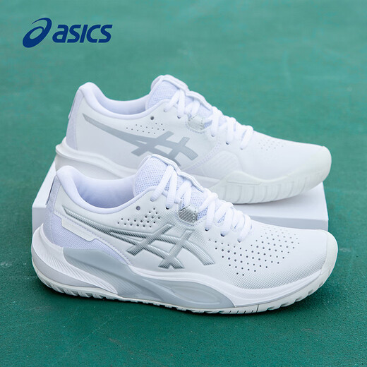 Asics tennis shoes women's spring new professional wear-resistant training sports shoes GEL-CHALLENGER 15 1042A294-101 36