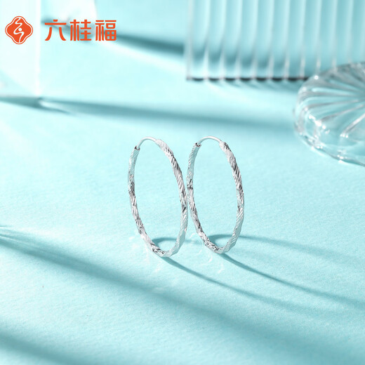 Liuguifu Jewelry Platinum Earrings Jianfeng pt950 Platinum Earrings Fashion Earrings PT0200080 3.3g