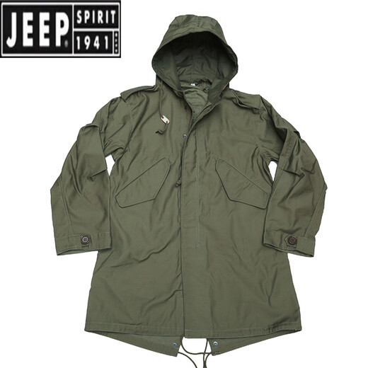 
JEEP SPIRIT replica M51 PARKA windbreaker fish tail park overcoming M1951 coat military version long men loose Ami Kaji S