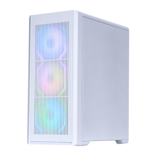 先马（SAMA）卡皮巴拉M1白色台式电脑matx散热主机箱 前板大面积进风/6风扇位/240水冷位/4硬盘位/Type-C预留孔