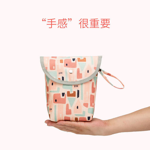 
LNGA LANDGRE Baby Diaper Storage Bag Outdoor Portable Baby Diaper Bag Diaper Bottle Milk Powder Diaper Bag Bag Camouflage Gray