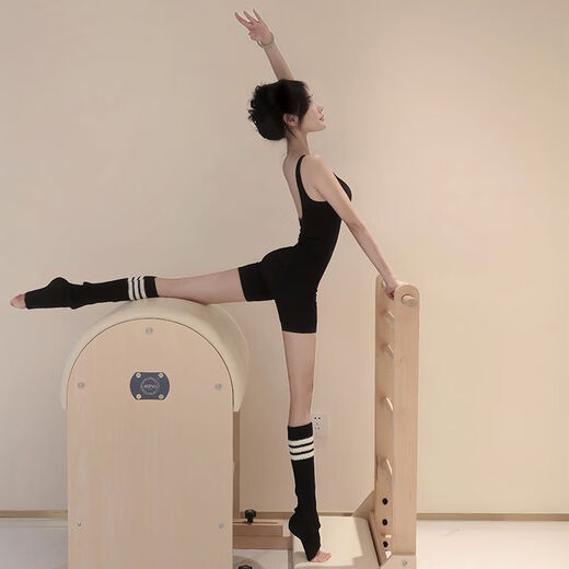 Pilates Training Wear Summer Beautiful Yoga Wear Women's Pilates Training Wear Jumpsuit Slimming Tight Sports Jumpsuit Black M