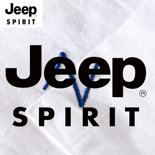 JEEP SPIRIT men's cotton linen lapel short-sleeved T-shirt loose shirt collar tops with neckline T-shirt linen summer clothes yunyi-9711 yellow M