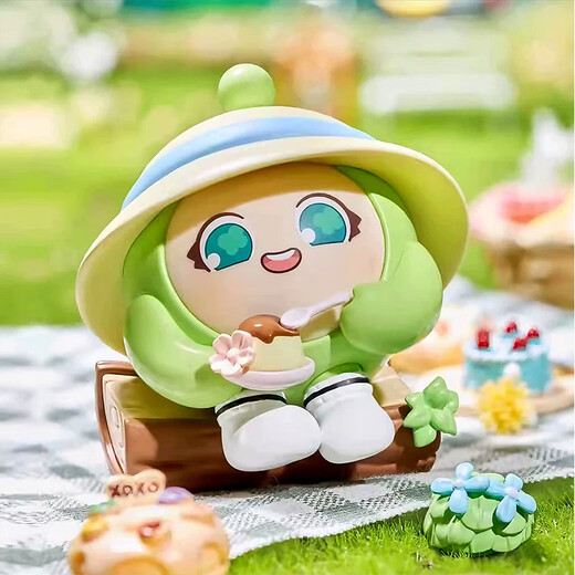 Wu Ji Danzi Party Let's Go Picnic Series Handmade Office Model Ornament Game Peripheral Trendy Toys Birthday Gift Dan Xiaolan