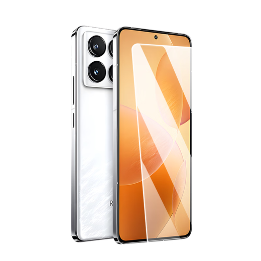 Smorss 2 pieces hardcover suitable for Redmi k70/pro tempered film Redmi K70e mobile phone film without black edges full screen coverage high-definition anti-fall and light fingerprint mobile phone protective film