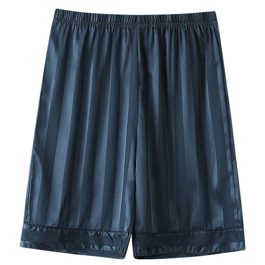 Woodpecker (TUCANO) ice silk pajama pants for men summer large size loose home pants for men shorts for summer thin outfit pants c3294 men #ice silk double pocket L [100-120Jin[Jin equals 0.5 kg]]