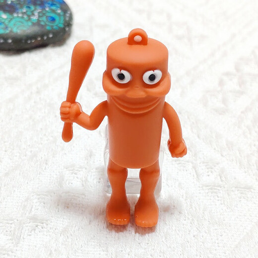 IGNB Foreign Ai Mountains and Seas TungTungSahur All Wooden Man Pendant AI Spoof Creative Toy Banana Orangutan [1] Many styles