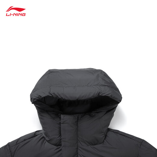Li Ning Hot Pot Down丨Long Down Jacket Men's 2025 New Duck Down Loose Sports Jacket AYMV513