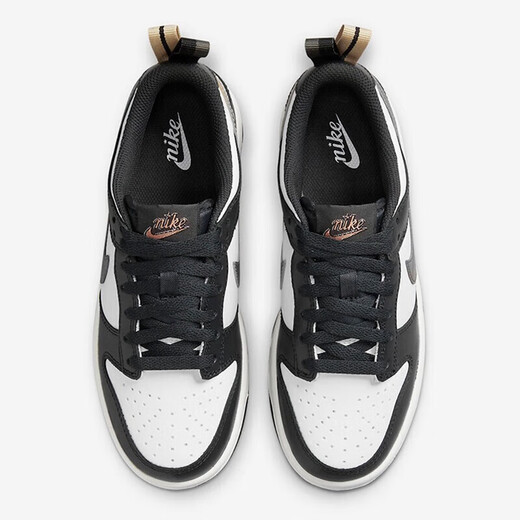 耐克（NIKE）篮球鞋女鞋 AirJordanaj1板鞋春季低帮透气休闲轻便运动鞋 潮品 DH9764-001/黑白 小熊猫 36