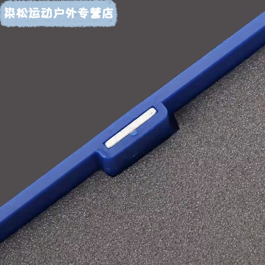 Meikejie double-layer three-layer multi-functional float box double-layer sub-line box double-layer float box fish float box fishing gear box vertical float box 55 cm large blue and white float box