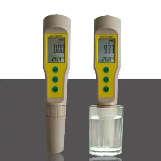 XMSJ 10-in-1 Multifunktionaler Wasserqualitätstest PH PH-Stiftsäure Messgerät TDS Leitfähigkeitsmesser Temperatur Salzgehalt Test 9901 TDSPH Temperatur Hintergrundbeleuchtung Drei-in-1