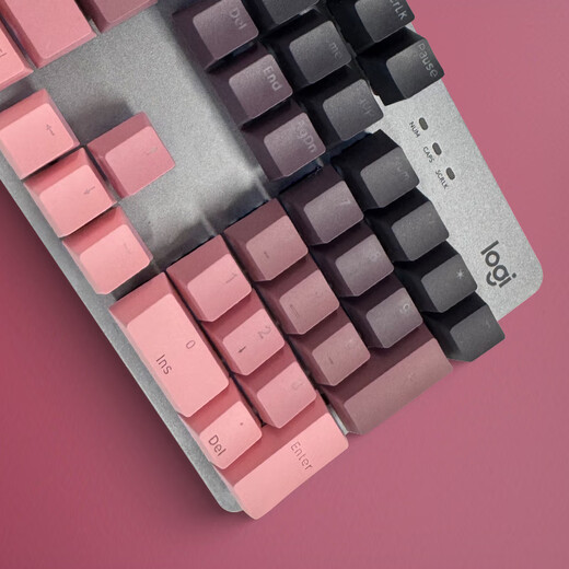
Logitech K845 mechanical keyboard backlit wired keyboard Game e-sports keyboard Tea green red axis keyboard DIY keycap Office game keyboard and mouse suit Full size 104 keyboard K845-Blackberry positive keycap Red axis