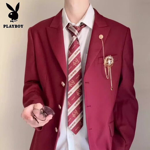 Playboy (playboy) Campus Style Vêtements masculins garçons Dk costume uniforme veste jk gift scolaire