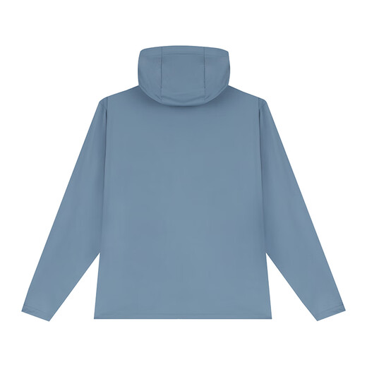 361 Men's Sports Windbreaker 2025 Autumn New Hooded Jacket Outdoor Fishing Running Top Men's Thin Sun Protection Jacket Cangyuan Blue L (175)