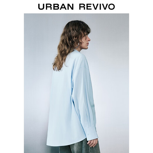 UR2025 new autumn women's casual dopamine design long-sleeved cardigan shirt UWJ250050