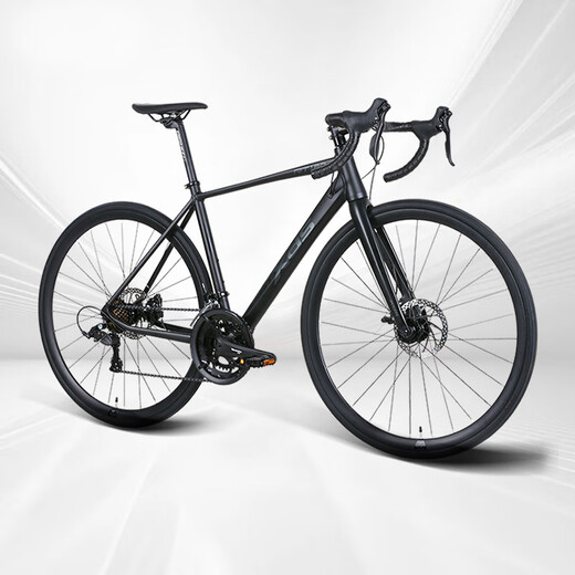
Xidesheng Road Bike RT180 Aluminum Frame 14-speed Mechanical Disc Brake Introductory Racing Obsidian Black/Gray 700C480mm (165-175cm) 14-speed