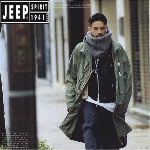 
JEEP SPIRIT replica M51 PARKA windbreaker fish tail park overcoming M1951 coat military version long men loose Ami Kaji S