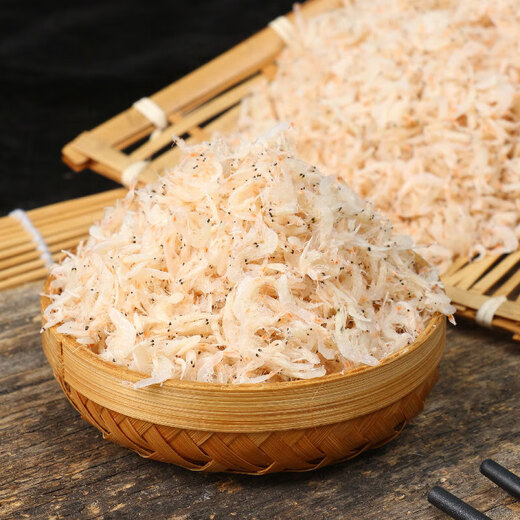 Shandong Shopee Wild Shopee Seafood Small Shrimp Seafood Dried Shrimp Soup Food Supplement Seasonal New Arrival 500g/bag 250g (net weight)
