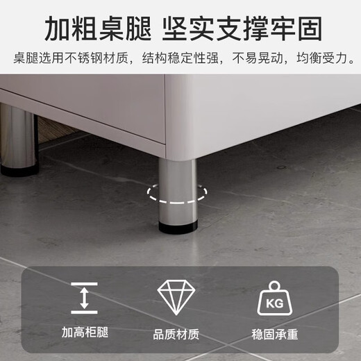 【京东物流】电视柜简约现代小户型客厅家用电视机柜伸缩落地柜 双向伸缩暖白色（160-220CM）
