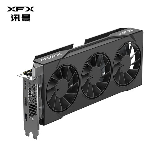 XFX (XFX) AMD RADEON RX 9060 XT Overseas Version 290 V3 16GB Samsung Video Memory New E-Sports Game Design Intelligent Learning Desktop Computer Independent Graphics Card