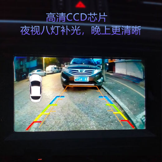 
Honda eighth-generation Accord Civic XRV Lingpai CRV Fing Fan HD reversing image probe rearview camera lightless ultra-definition night vision 1517 Fing Fan