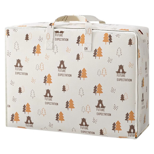 Hearing Time quilt storage bag quilt clothing luggage travel moving bag student dormitory clothes storage artifact 120L