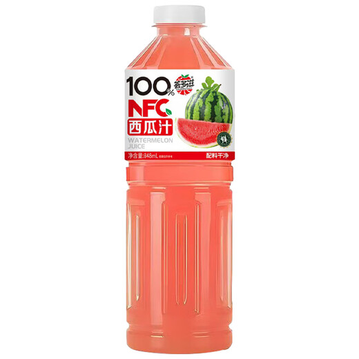 【好价2大瓶】NFC西瓜荔枝山竹芭乐刺梨杨梅100%果汁0添加一整箱 西瓜汁【2瓶*848ml】新日期