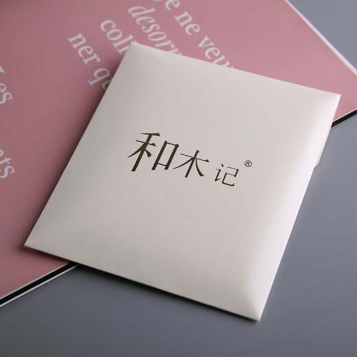 完壮和木记烟火高端手帕男士情人节礼物纯棉吸汗方巾手绢复古擦汗 烟火信封装 43cm 3条